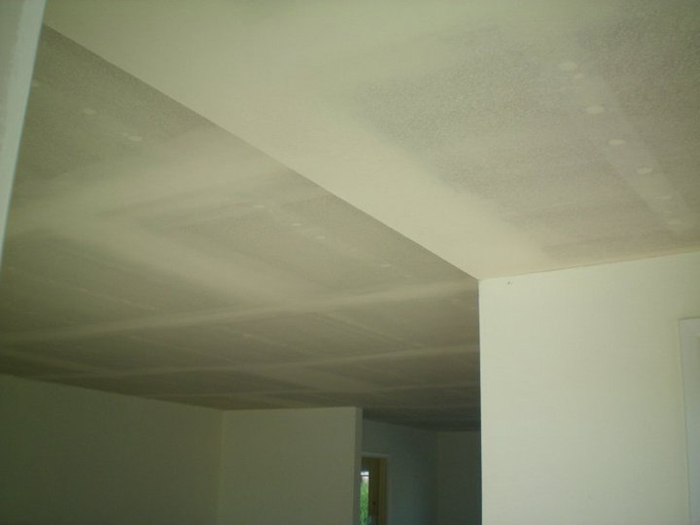 After plaster repair in Sebastopol
